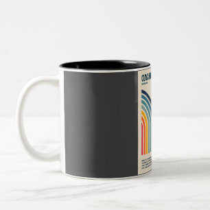 Caneca De Café Em Dois Tons Cuyahoga National Park Viagem Art