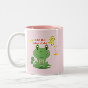 Caneca De Café Em Dois Tons Cyber