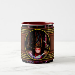 Caneca De Café Em Dois Tons Cyberpunk - Habilidades loucas
