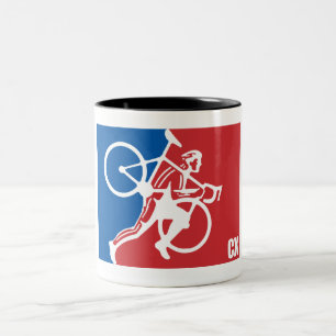 Caneca De Café Em Dois Tons Cyclocross All-Star
