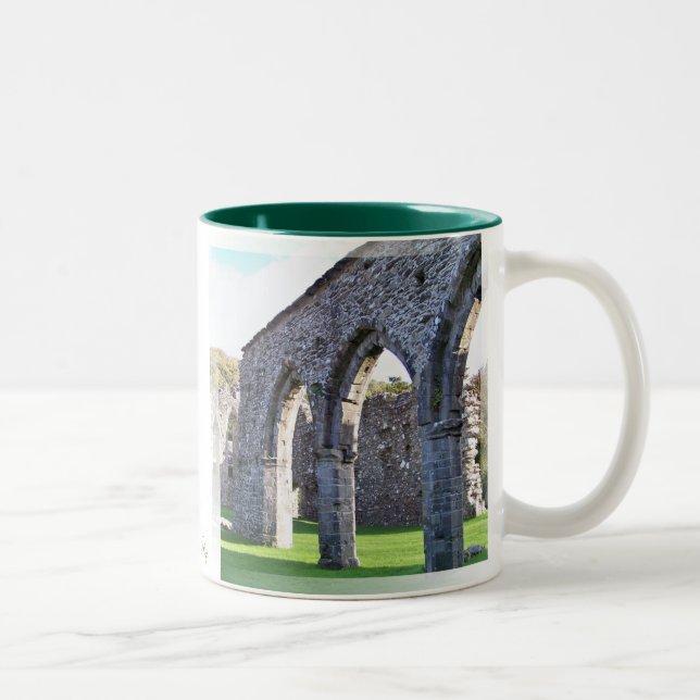 CANECA DE CAFÉ EM DOIS TONS CYMER ABBEY WALES (Direita)