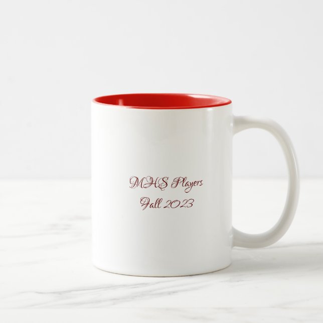 Caneca De Café Em Dois Tons Cyrano Main Poster Mug (Direita)