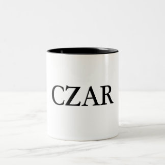 Caneca De Café Em Dois Tons Czar