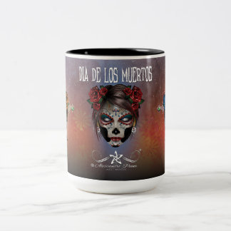 Caneca De Café Em Dois Tons D.D.L.M. La Catrina