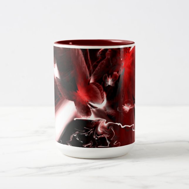 Caneca De Café Em Dois Tons Da escuridão à luz (Centro)