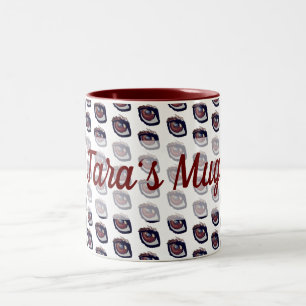Caneca De Café Em Dois Tons Dachshund Eye