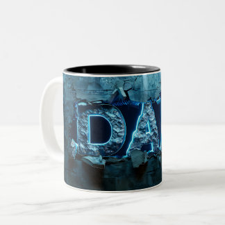 Caneca De Café Em Dois Tons Dad