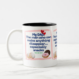 Caneca De Café Em Dois Tons Dady Mug