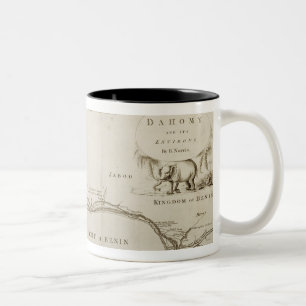 Caneca De Café Em Dois Tons Dahomey e seus arrabaldes, 'da história de Dah
