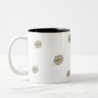 Caneca De Café Em Dois Tons Daisy Cup