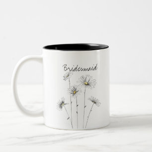 Caneca De Café Em Dois Tons Daisy Mug Personalizado