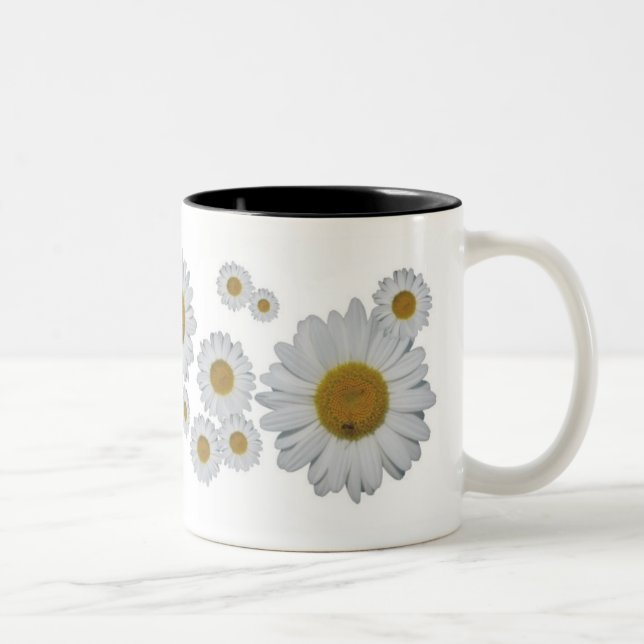 Caneca De Café Em Dois Tons Daisy Wrap Café Mug (Direita)