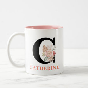 Caneca De Café Em Dois Tons Dama de Honra Personalizada