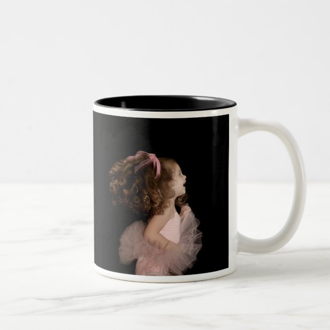 Caneca De Café Em Dois Tons dança (Direita)
