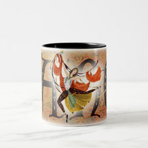 Caneca De Café Em Dois Tons Dança