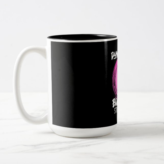 Caneca De Café Em Dois Tons Dança Como Uma Borboleta (Esquerda)