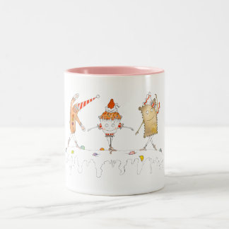 Caneca De Café Em Dois Tons Dança dos Sweets - A Série Nutcracker
