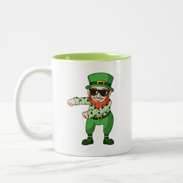 Caneca De Café Em Dois Tons dançarino de fio (Esquerda)