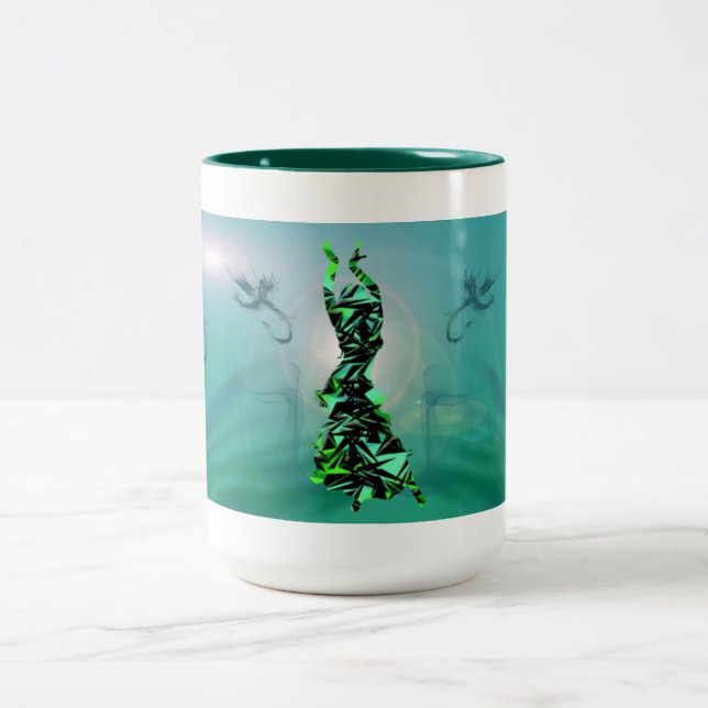 Caneca De Café Em Dois Tons Dançarino *Jinx* (Centro)