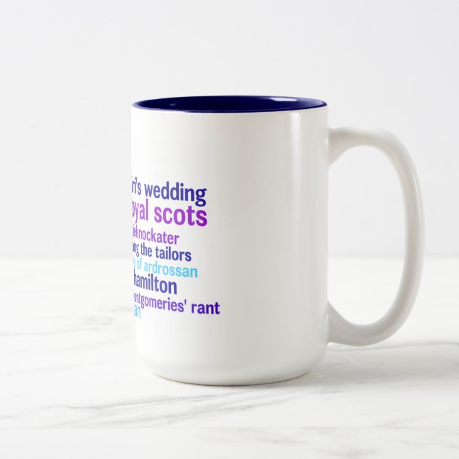 Caneca De Café Em Dois Tons Danças Favoritas (Direita)