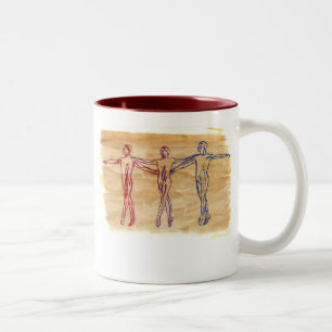 Caneca De Café Em Dois Tons Dance Harmony Mug