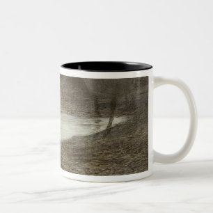 Caneca De Café Em Dois Tons Dante e Beatrice, de "L'Estampe moderno", publ