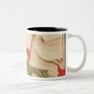 Caneca De Café Em Dois Tons Dante que purifying antes de entrar