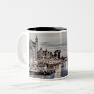 Caneca De Café Em Dois Tons Danzig