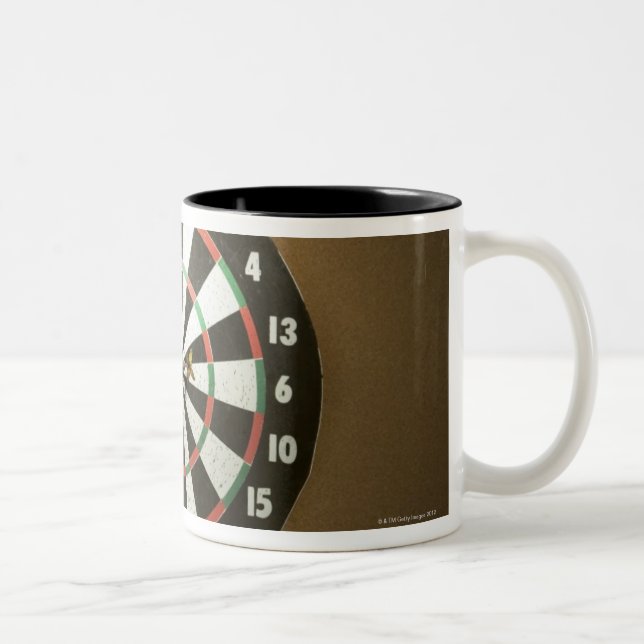Caneca De Café Em Dois Tons Dartboard 3 (Direita)