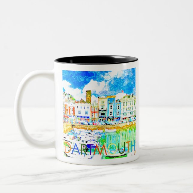 Caneca De Café Em Dois Tons Dartmouth (Esquerda)