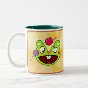 Caneca De Café Em Dois Tons De noz dobro
