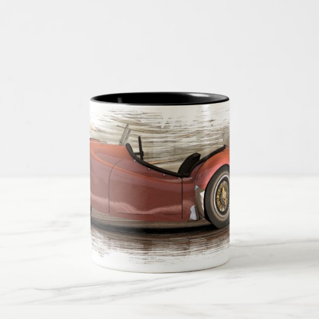 Caneca De Café Em Dois Tons De volta à escola (Centro)