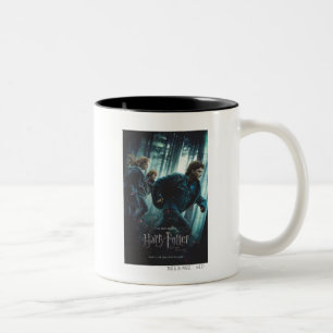 Caneca De Café Em Dois Tons Deathly Hallows - Grupo em Execução