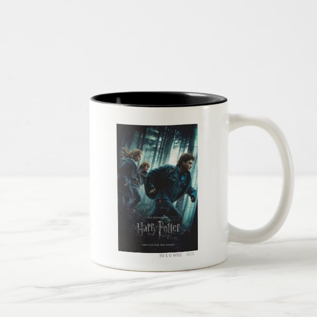 Caneca De Café Em Dois Tons Deathly Hallows - Grupo em Execução (Direita)