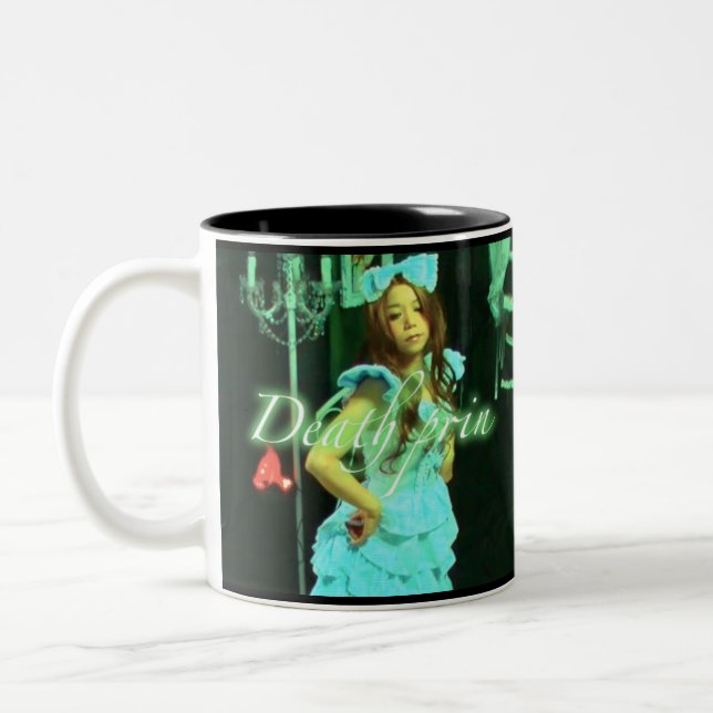 Caneca De Café Em Dois Tons Deathpline☆Princess Pline (Esquerda)