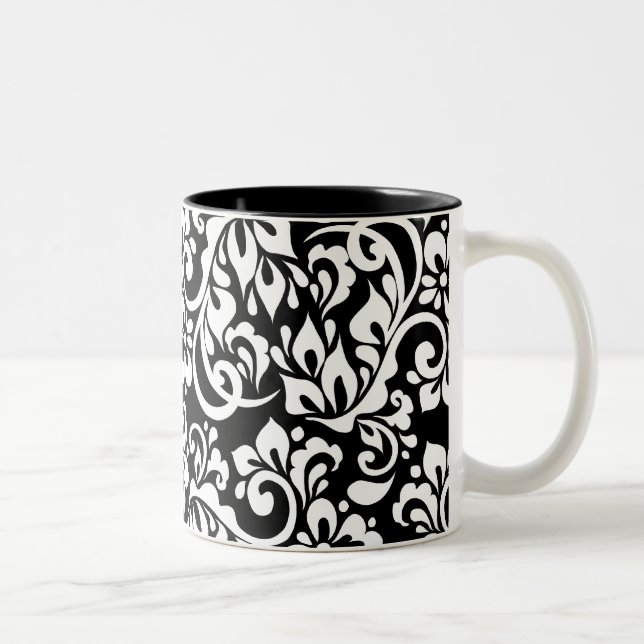Caneca De Café Em Dois Tons decor (Direita)