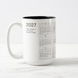 Caneca De Café Em Dois Tons Decoração Minimalista de Mesa Corporativa para Neg