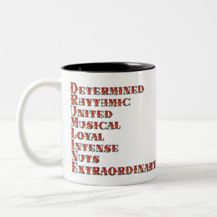 Caneca De Café Em Dois Tons Definição de Drumline