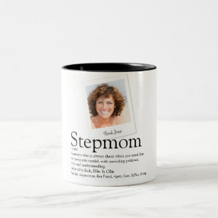 Caneca De Café Em Dois Tons Definição de Foto de Mãe Adotiva
