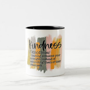 Caneca De Café Em Dois Tons Definição de gentileza Inspiradora