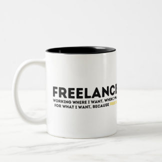 Caneca De Café Em Dois Tons Definição Freelance