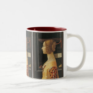 Caneca De Café Em Dois Tons Degli Albizzi Tornabouni de Giovanna