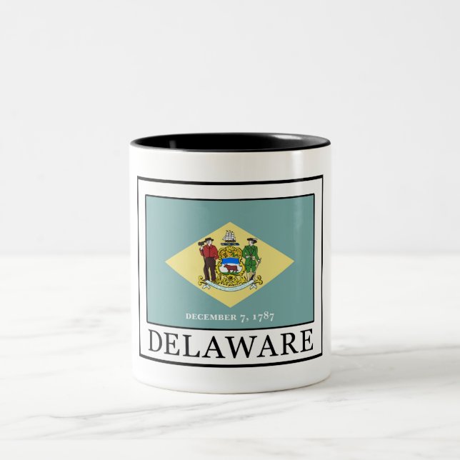 Caneca De Café Em Dois Tons Delaware (Centro)