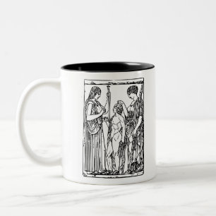 Caneca De Café Em Dois Tons Demeter e Persephone