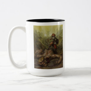 Caneca De Café Em Dois Tons Demon Hunter
