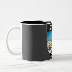 Caneca De Café Em Dois Tons Demônios Adiam Monumento Nacional