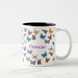 Caneca De Café Em Dois Tons Denise
