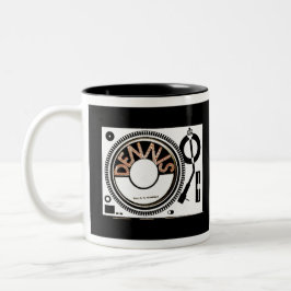 CANECA DE CAFÉ EM DOIS TONS DENNIS TURNTABLE