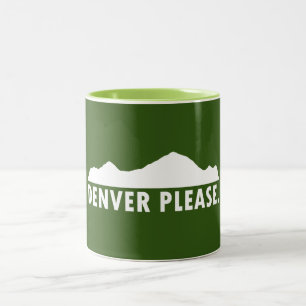 Caneca De Café Em Dois Tons Denver, por favor
