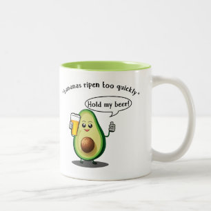 Caneca De Café Em Dois Tons Desafio Avocado